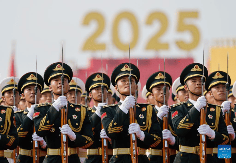 China realiza massivo desfile para marcar 80o aniversário da vitória da Segunda Guerra Mundial