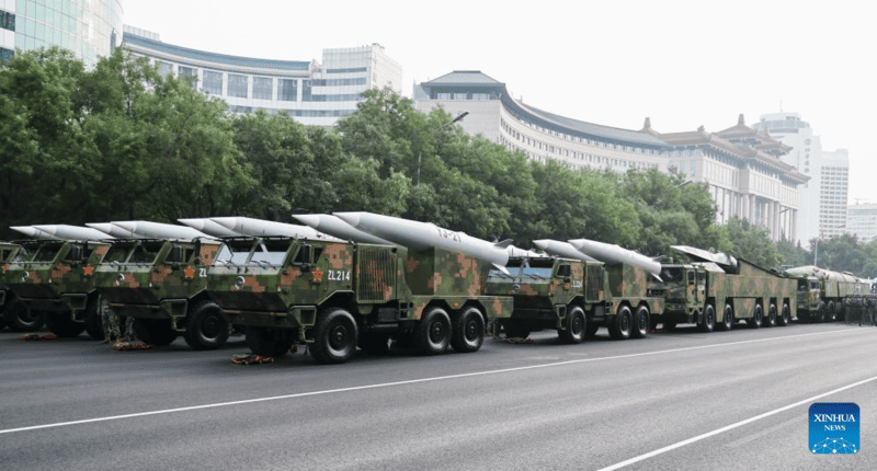 China realiza massivo desfile para marcar 80o aniversário da vitória da Segunda Guerra Mundial