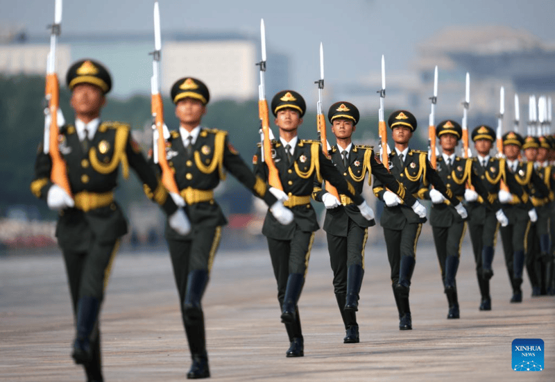 China realiza massivo desfile para marcar 80o aniversário da vitória da Segunda Guerra Mundial