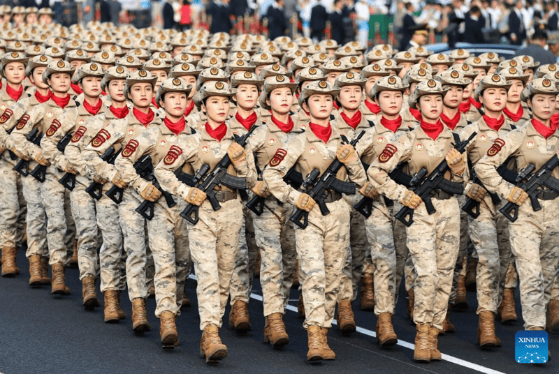 China realiza massivo desfile para marcar 80o aniversário da vitória da Segunda Guerra Mundial