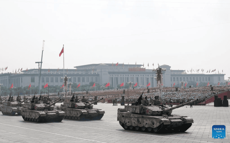 China realiza massivo desfile para marcar 80o aniversário da vitória da Segunda Guerra Mundial