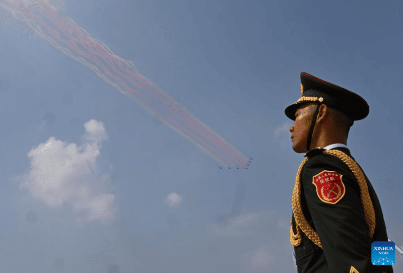 China realiza massivo desfile para marcar 80o aniversário da vitória da Segunda Guerra Mundial