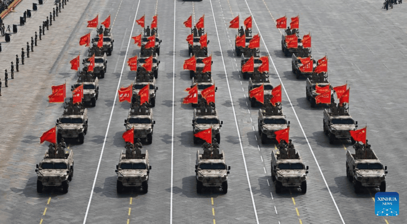 China realiza massivo desfile para marcar 80o aniversário da vitória da Segunda Guerra Mundial