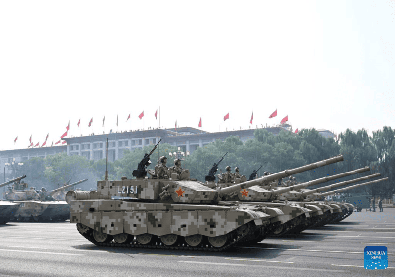 China realiza massivo desfile para marcar 80o aniversário da vitória da Segunda Guerra Mundial