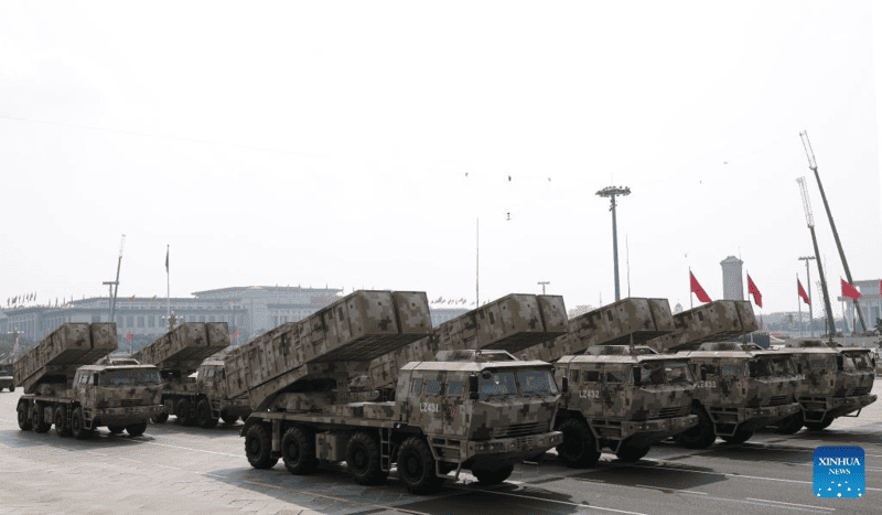 China realiza massivo desfile para marcar 80o aniversário da vitória da Segunda Guerra Mundial