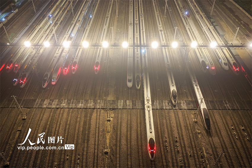 Nanjing inicia manuten??o em trens de alta velocidade