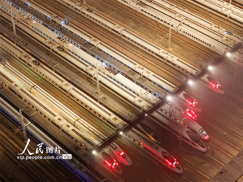 Nanjing inicia manuten??o em trens de alta velocidade