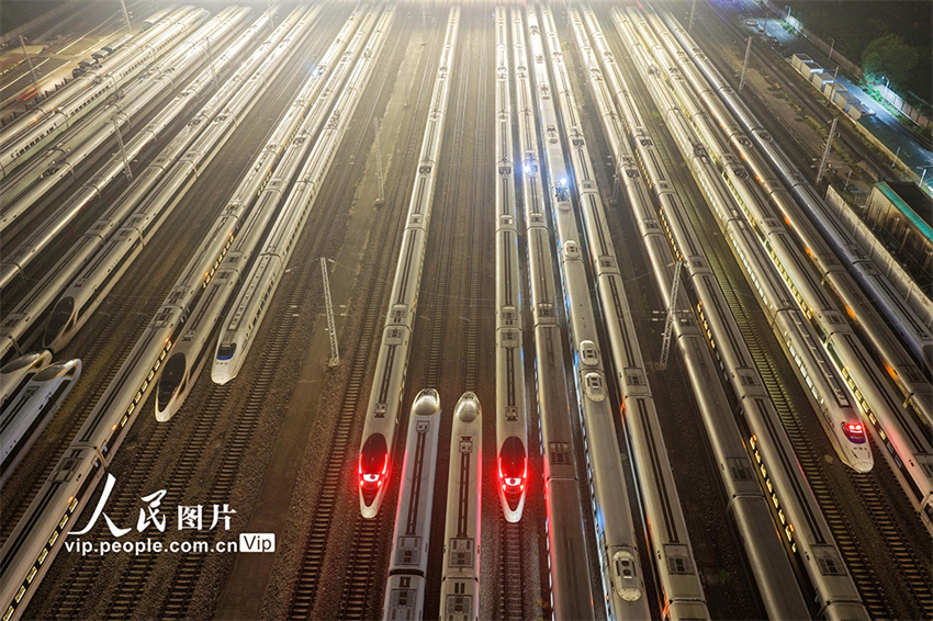 Nanjing inicia manuten??o em trens de alta velocidade