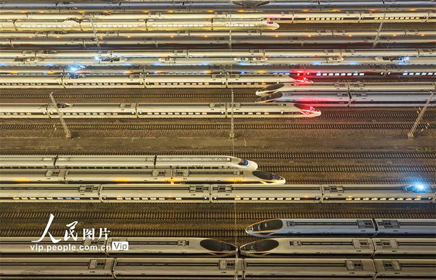 Nanjing inicia manuten??o em trens de alta velocidade