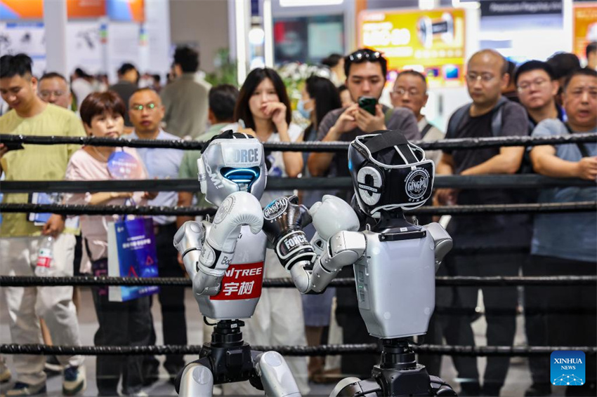 Exposi??o Mundial da Indústria Inteligente 2025 realizada em Chongqing, sudoeste da China