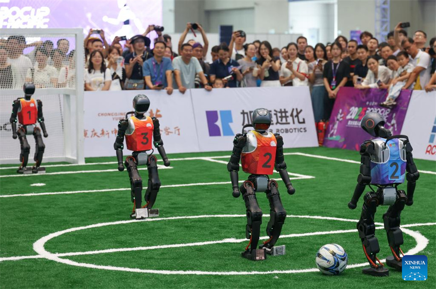 Exposi??o Mundial da Indústria Inteligente 2025 realizada em Chongqing, sudoeste da China