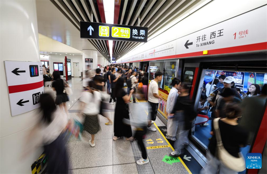 Rede de metr? aumenta em Shijiazhuang, norte da China