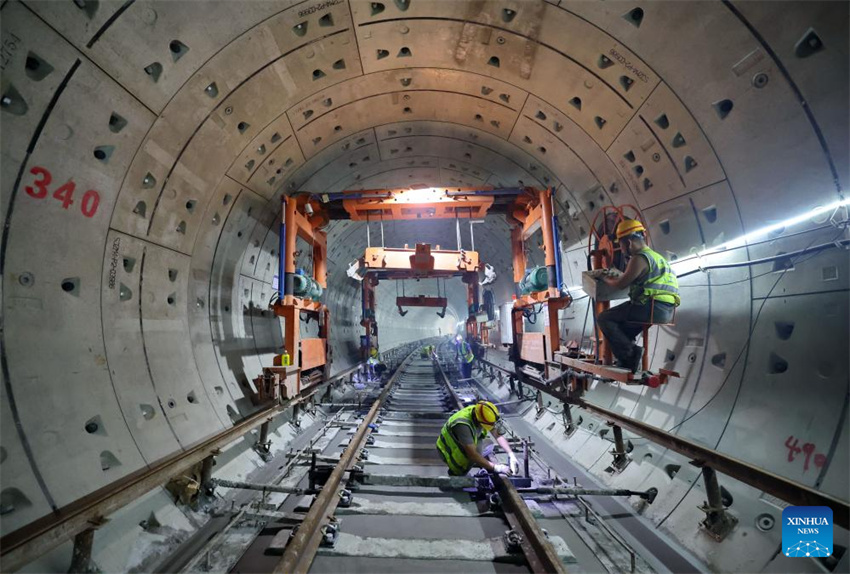 Rede de metr? aumenta em Shijiazhuang, norte da China