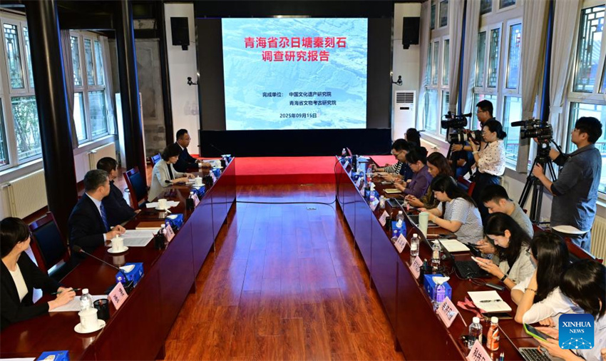 China descobre pedra gravada da dinastia Qin em altitude máxima no Planalto Qinghai-Tibete