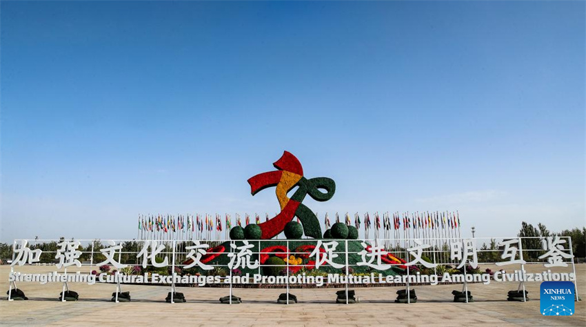 8a Exposi??o Cultural Internacional da Rota da Seda (Dunhuang) come?a em Gansu