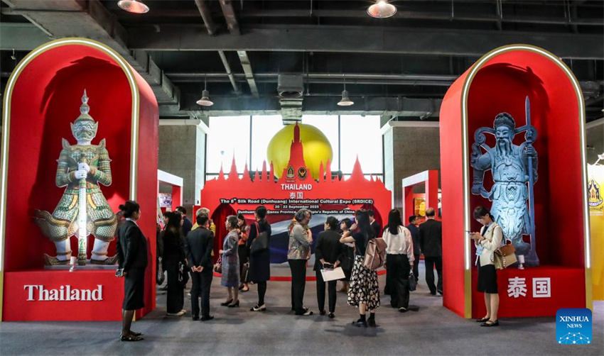 8a Exposi??o Cultural Internacional da Rota da Seda (Dunhuang) come?a em Gansu