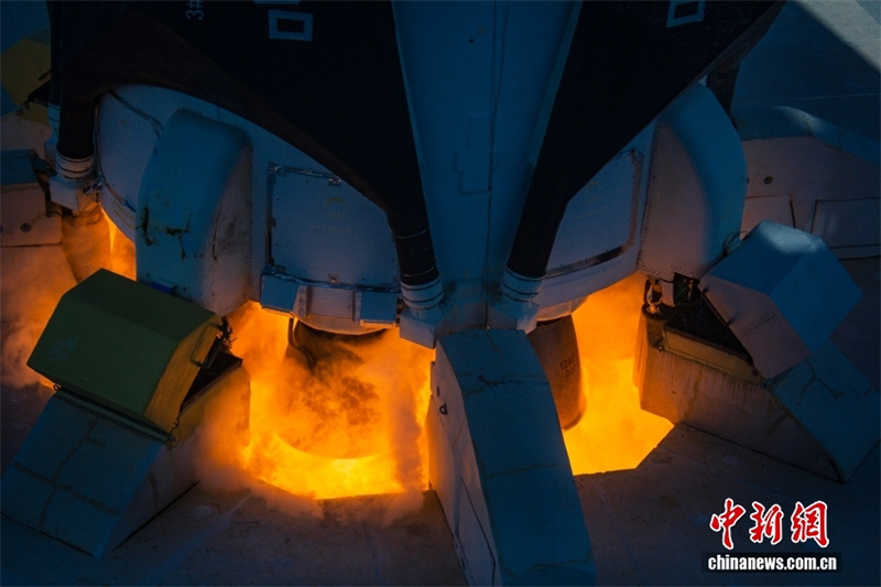 Foguete reutilizável Zhuque-3 conclui o ensaio combinado de abastecimento e o teste de igni??o estática