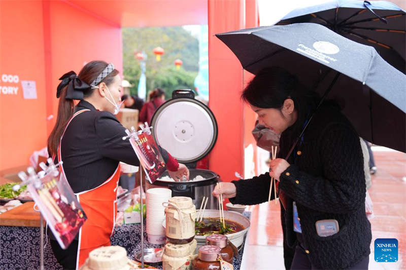 8a Conferência Mundial de Culinária de Sichuan realizada em Leshan, sudoeste da China