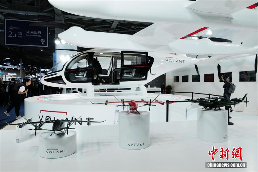 Galeria: produtos da economia de baixa altitude em exposi??o em Shanghai