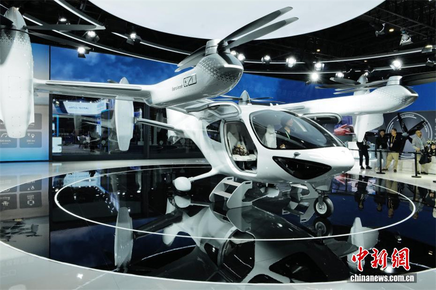 Galeria: produtos da economia de baixa altitude em exposi??o em Shanghai