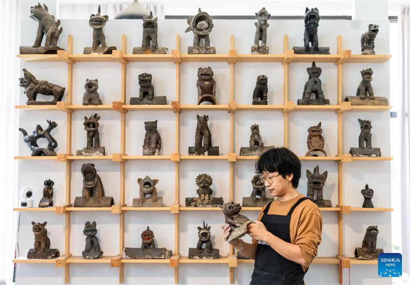 Jovem herdeira revive antiga arte de gatos guardi?es no sudoeste da China