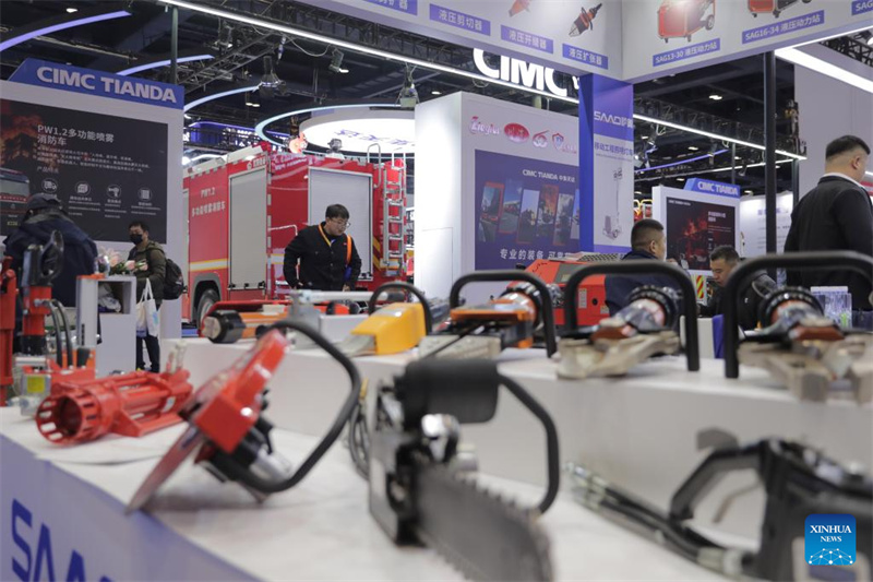 Exposi??o Internacional de Gest?o de Emergências da China come?a em Beijing