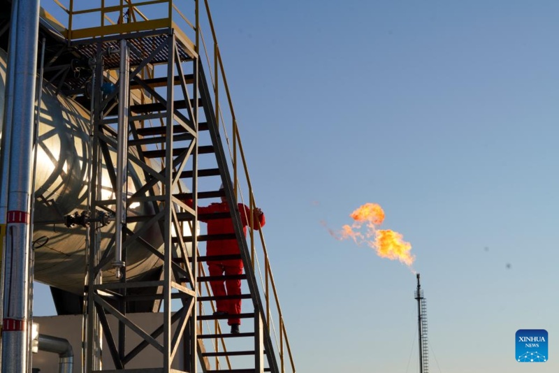 Campo Petrolífero de Daqing, na China, supera um milh?o de toneladas em produ??o de óleo de xisto