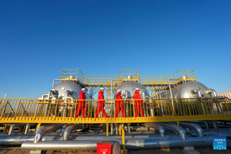 Campo Petrolífero de Daqing, na China, supera um milh?o de toneladas em produ??o de óleo de xisto