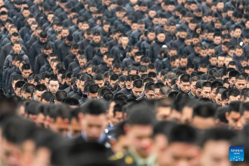 China realiza cerim?nia memorial nacional pelas vítimas do Massacre de Nanjing, pedindo que a história seja lembrada